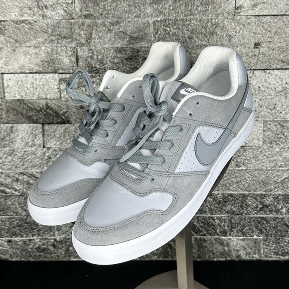 Nike SB Delta Force Vulc ‘Cool Grey’ - M10.5 - NEW - Picture 4 of 10